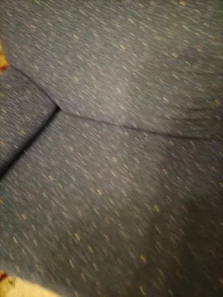 Coppia Divani Blu Tessuto