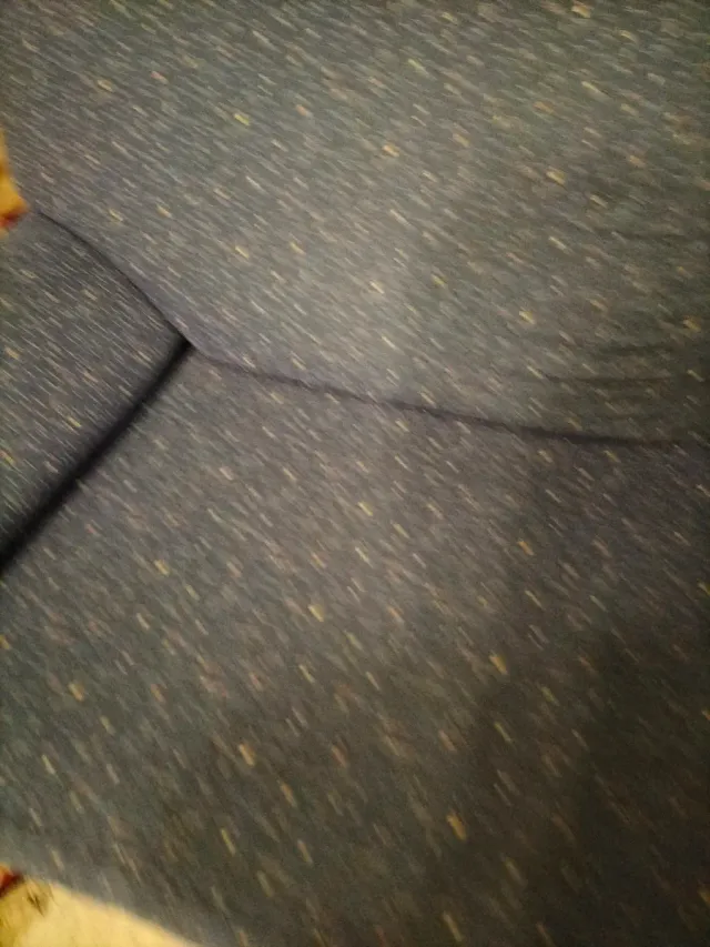 Coppia Divani Blu Tessuto