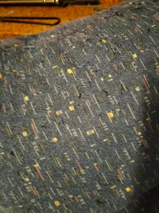 Coppia Divani Blu Tessuto