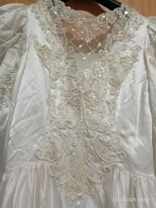 Bellissimo Abito da Sposa Bianco