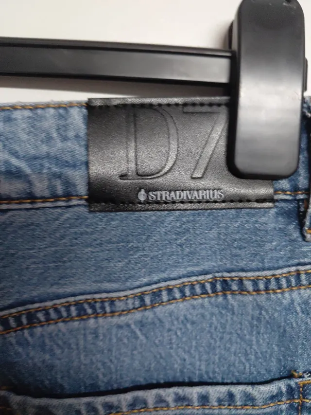 Falda vaquera elástica Stradivarius Talla 40