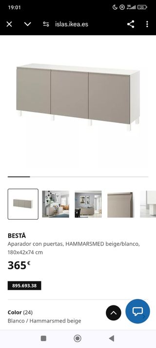 Mueble de salón Ikea nuevo