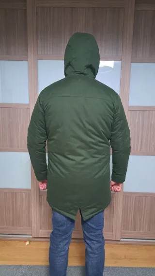 Parka Jack Jones verde oliva