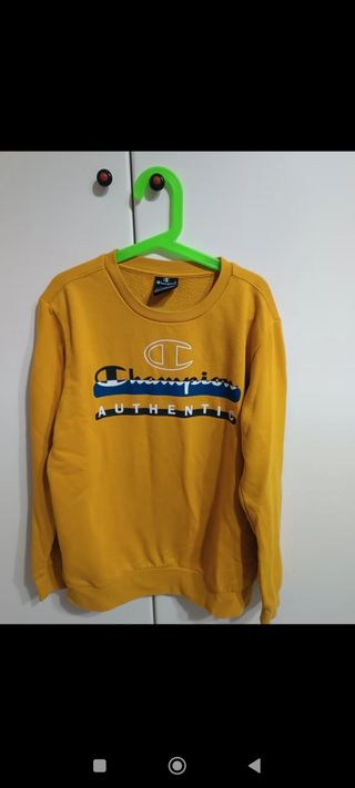 Felpa Champion bambino gialla