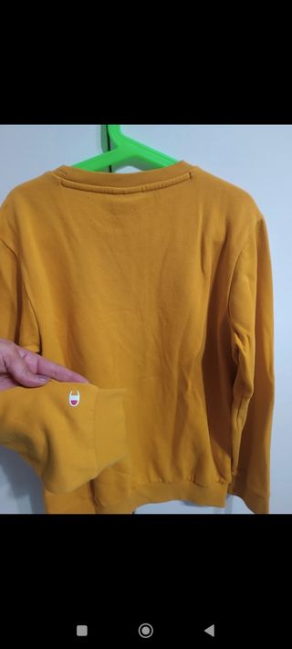 Felpa Champion bambino gialla