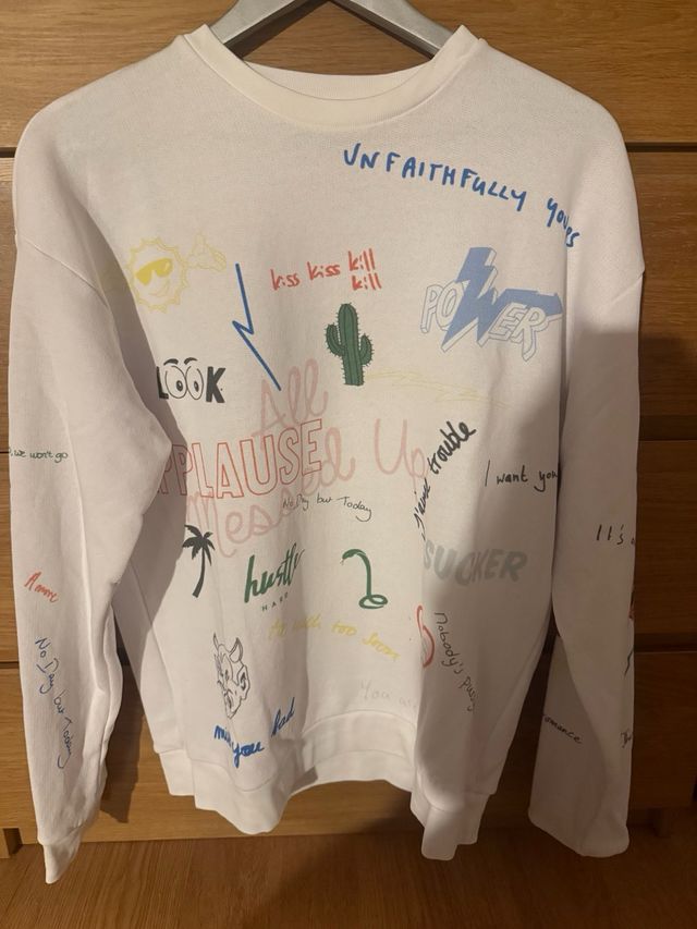 Sudadera Zoe Karssen Estampada Talla XS