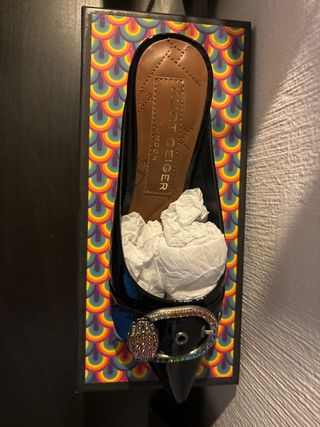 Zapatos Kurt Geiger Negros con Detalles Multicolor