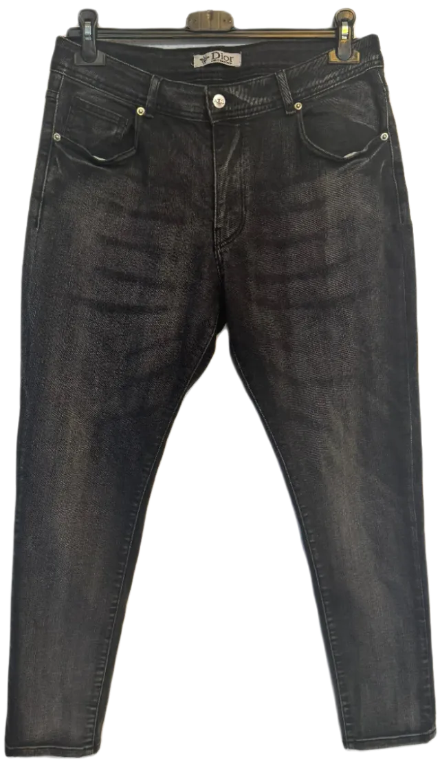 Pantalón vaquero hombre negro