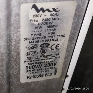 Microondas Moulinex Optimo Compact