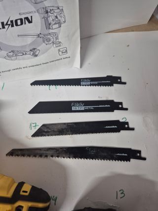 SIERRA SABLE DE BATERIA