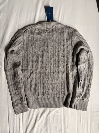 Jersey Polo Ralph Lauren Gris Trenzado