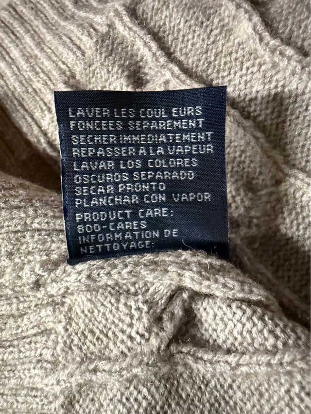 Jersey Polo Ralph Lauren Gris Trenzado