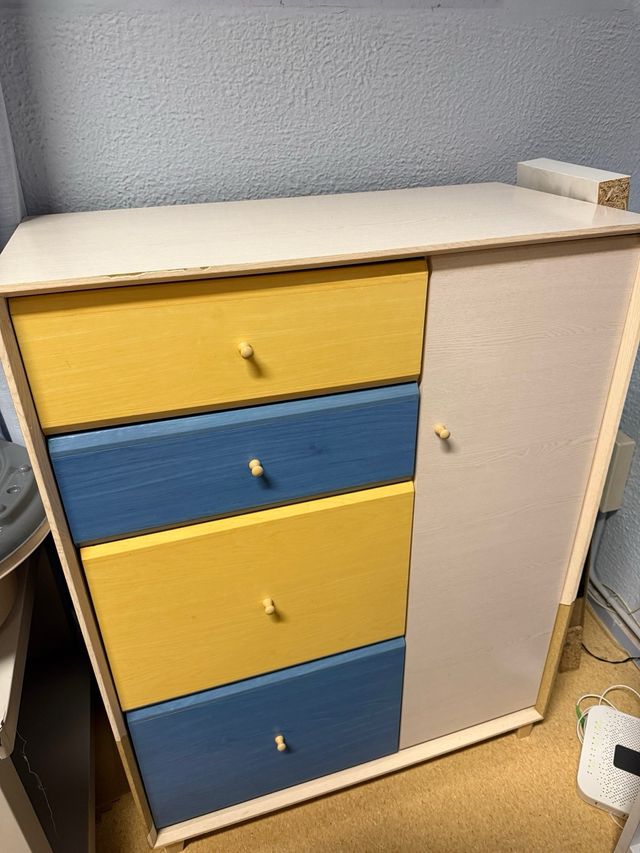 Mueble organizador de madera