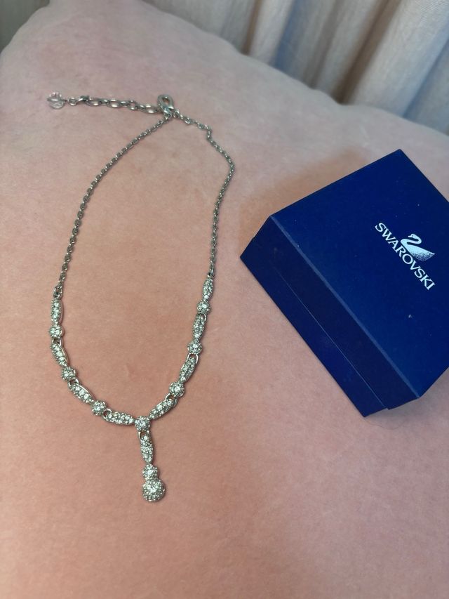 Gargantilla Swarovski Plata