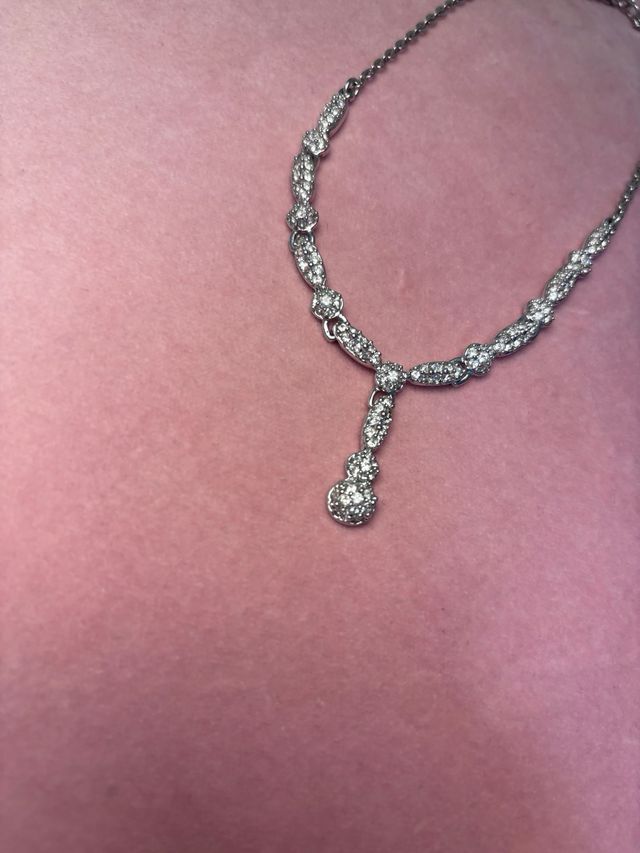 Gargantilla Swarovski Plata