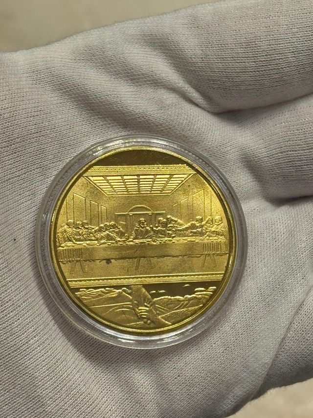 Moneda EXCLUSIVA Última Cena Jesús