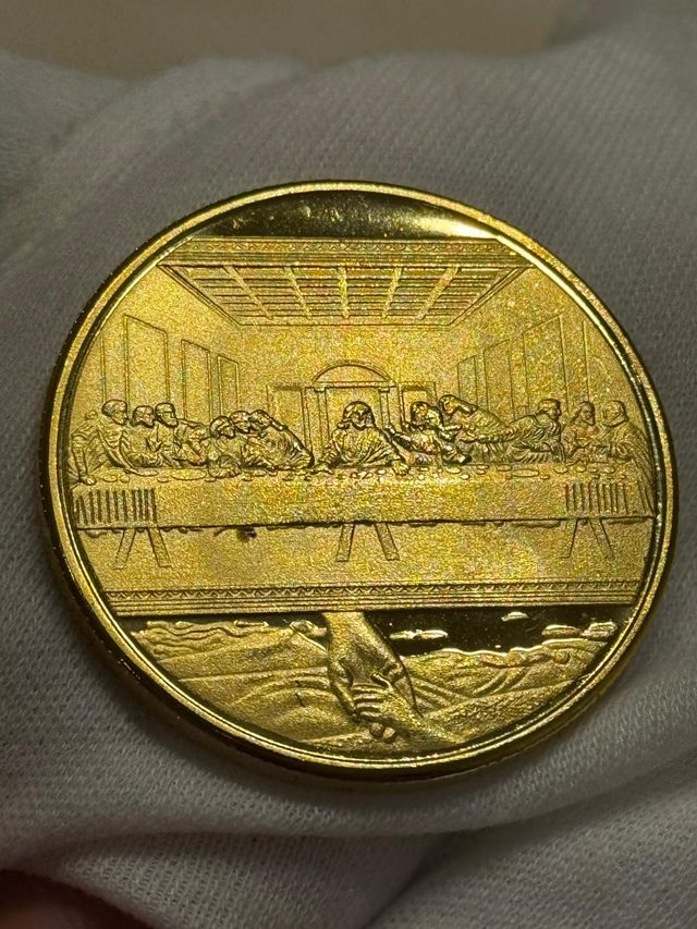 Moneda EXCLUSIVA Última Cena Jesús