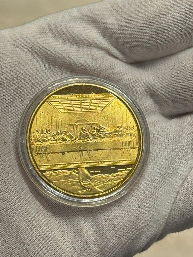 Moneda EXCLUSIVA Última Cena Jesús