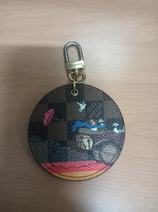 Llavero Louis Vuitton Cuero Original nuevo