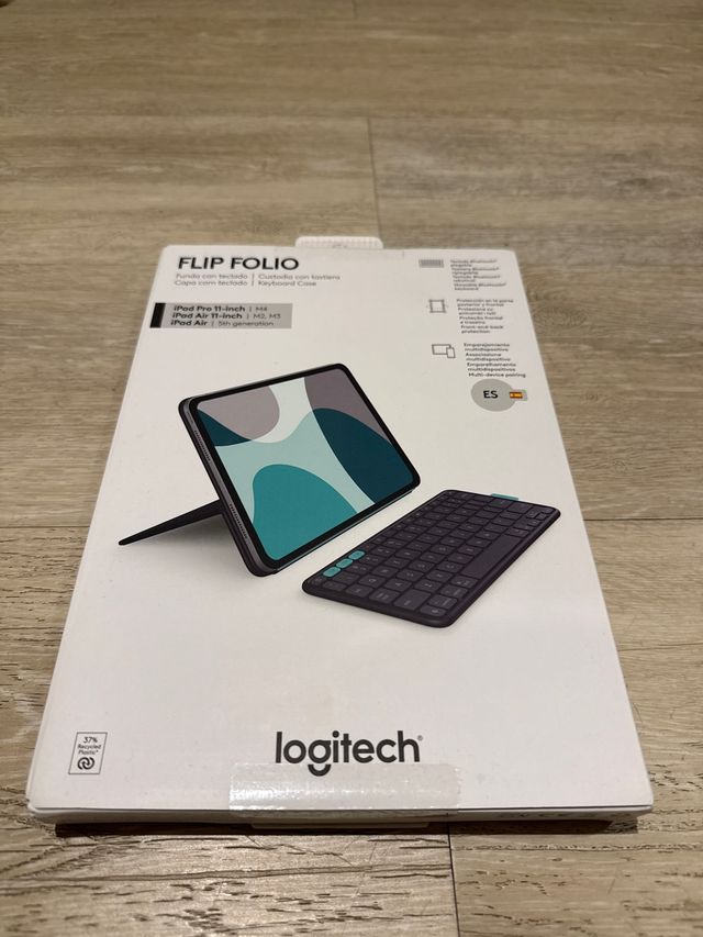 Funda Teclado Logitech Flip Folio iPad