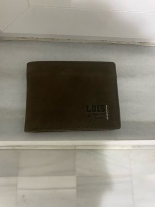 Cartera Lois Marrón Cuero Genuino