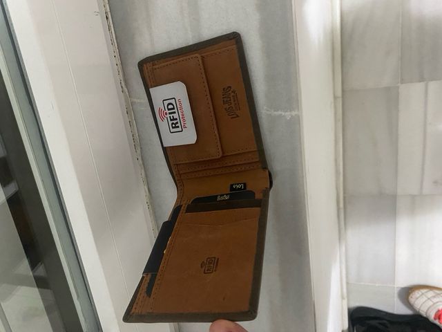 Cartera Lois Marrón Cuero Genuino