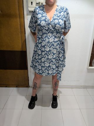 Vestido cruzado Encuentro Talla XL