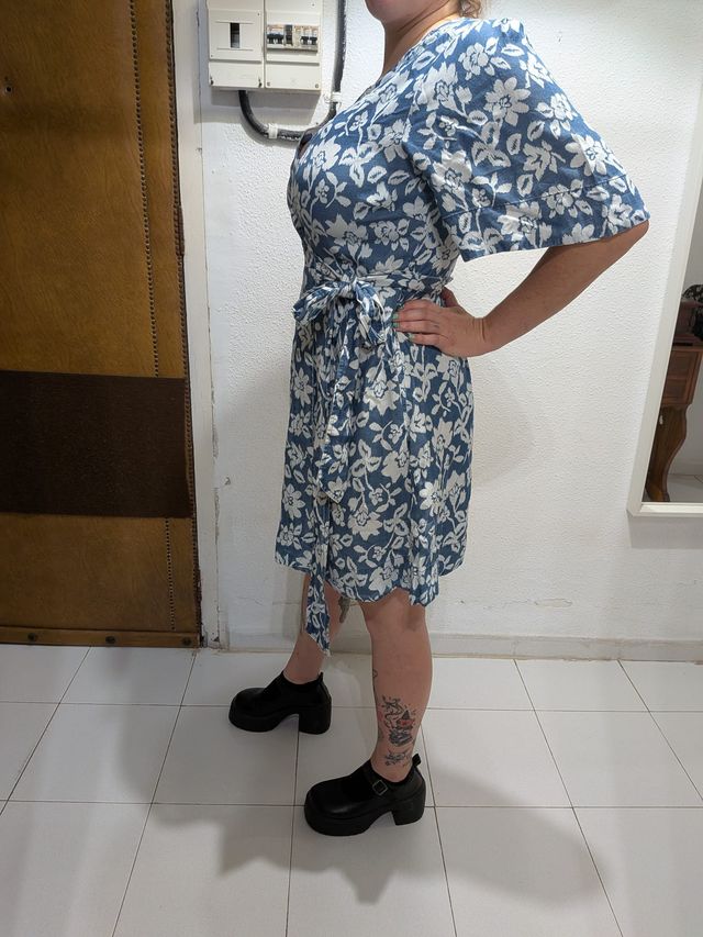 Vestido cruzado Encuentro Talla XL