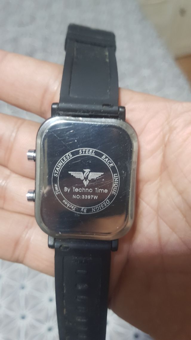 Reloj Techno Time Acero Inoxidable