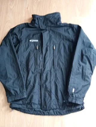 Chaqueta Columbia Softshell Hombre Negra