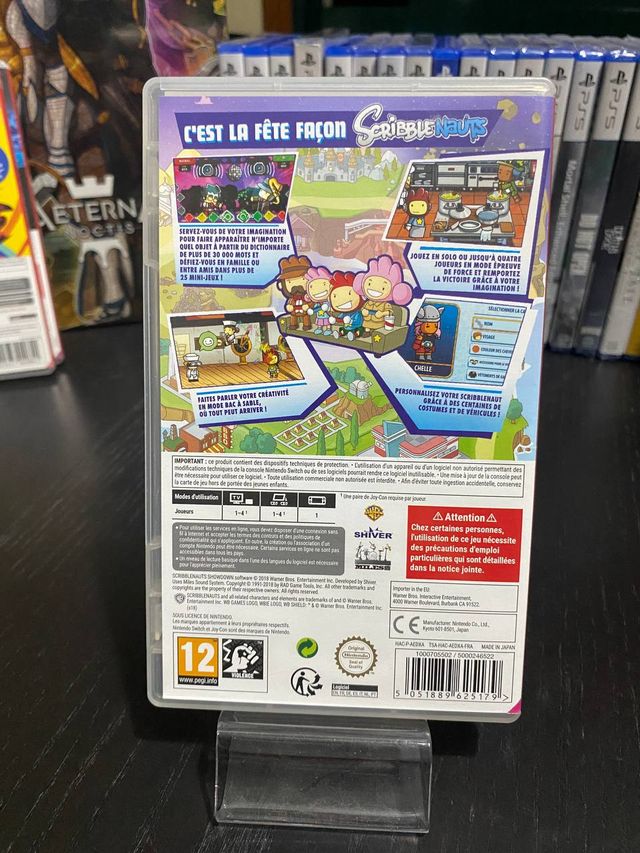 Scribble Nauts Showdown Switch