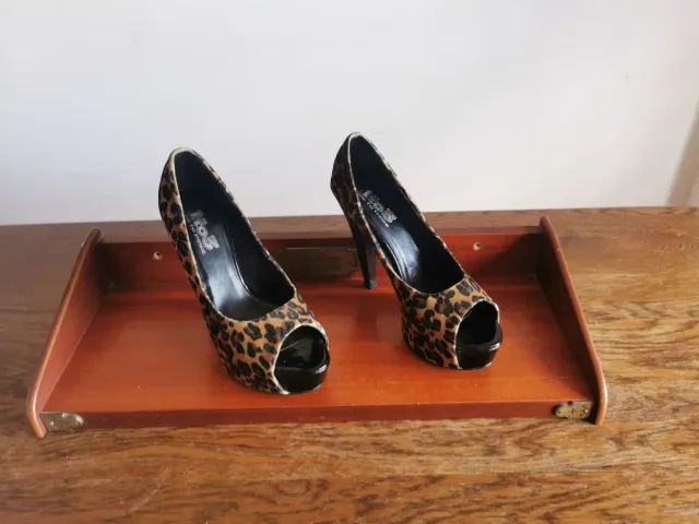 Zapatos tacón leopardo Talla 39