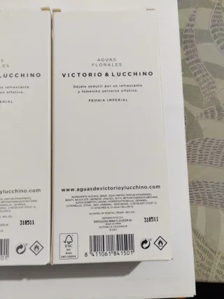 2x Victorio & Lucchino Peonia Imperial 150ml