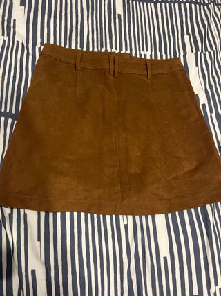 Falda marrón Pull&Bear Talla S