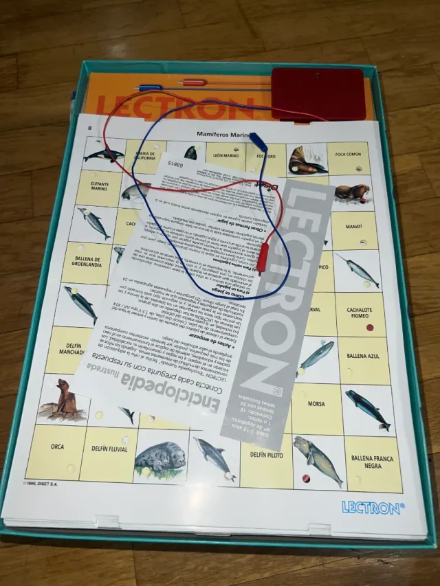LECTRON Enciclopedia Ilustrada Diset 7-12 años