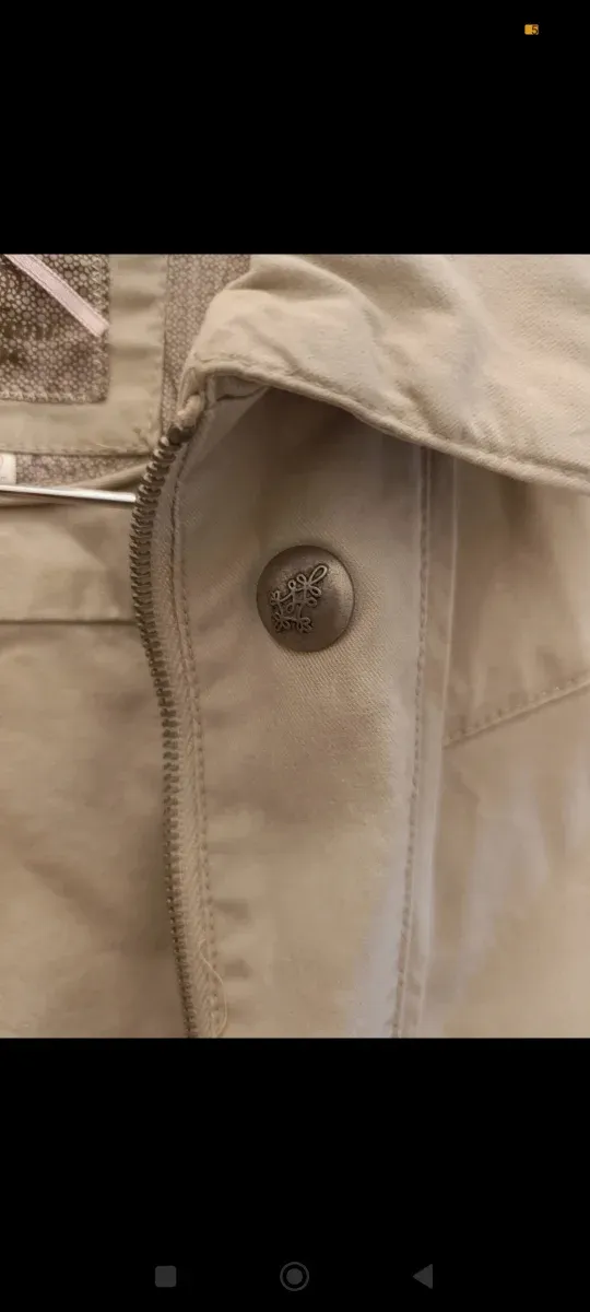 Chaqueta vaquera beige Mayoral vintage retro niña