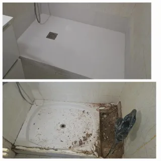 Cambio bañera por plato de ducha rápido