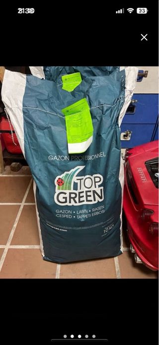 Saco césped Top Green Profesional 10kg