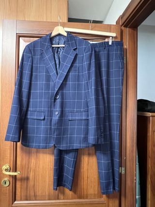 Completo uomo Dan John Tg 48 a quadri