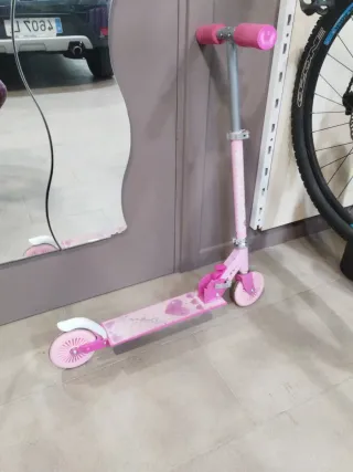 Patinete infantil rosa