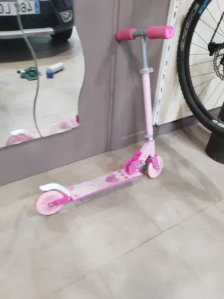 Patinete infantil rosa