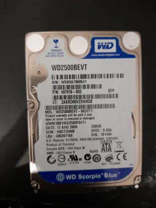 2 Discos Duros Western Digital