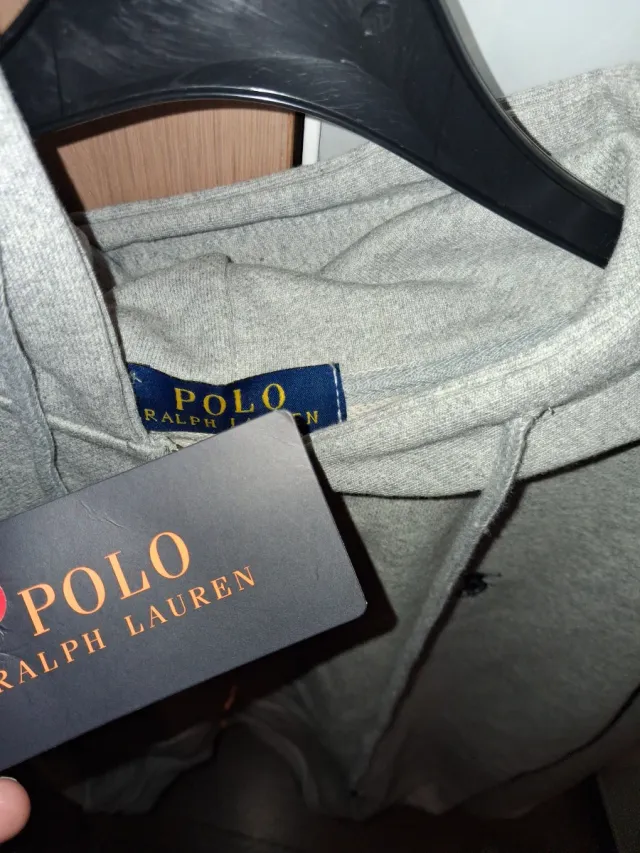 Chaqueta Polo Ralph Lauren Gris Talla L Overside