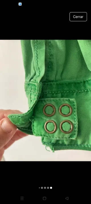 Chaqueta Desigual verde talla L