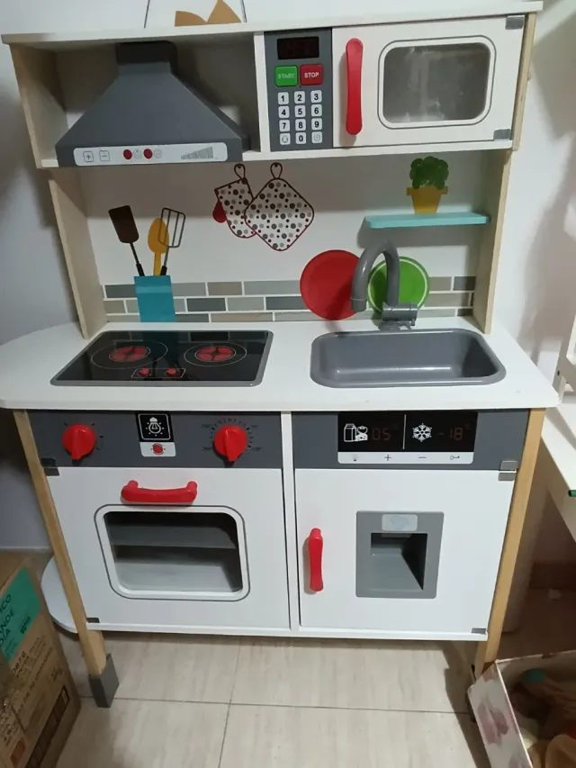 Cocina Infantil de Madera