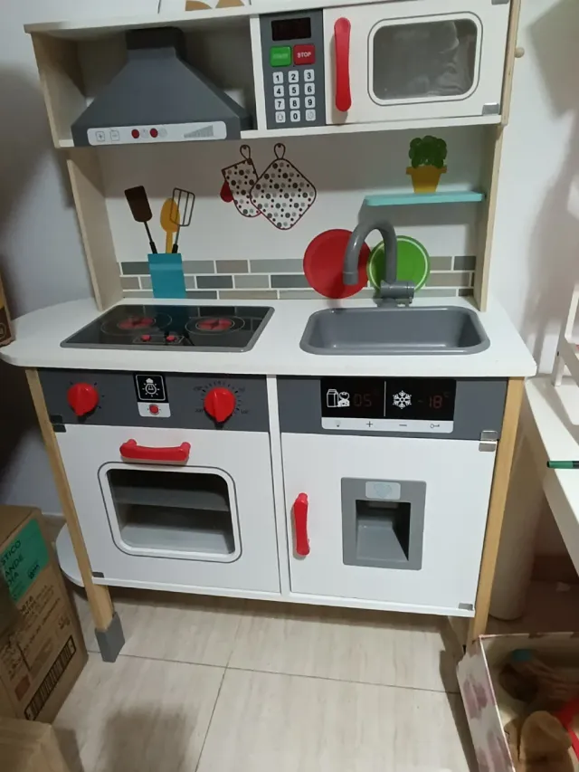 Cocina Infantil de Madera