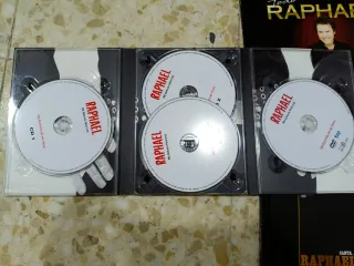 Lote Raphael: 3 CDs + 1 DVD
