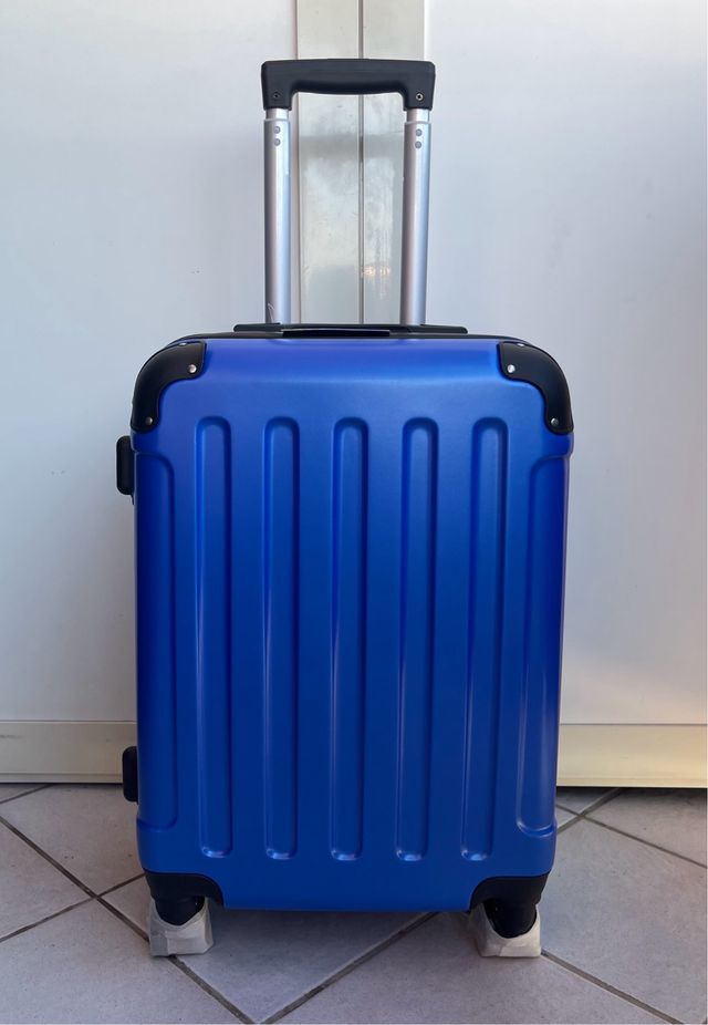Valigia 4 ruote Easytrip blu 55x40x22