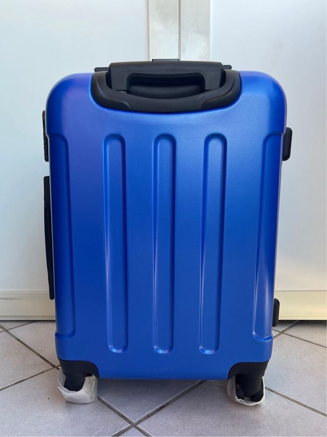 Valigia 4 ruote Easytrip blu 55x40x22