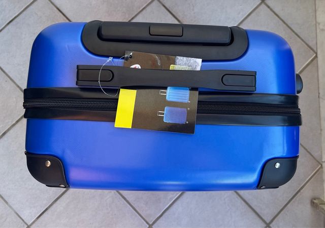 Valigia 4 ruote Easytrip blu 55x40x22